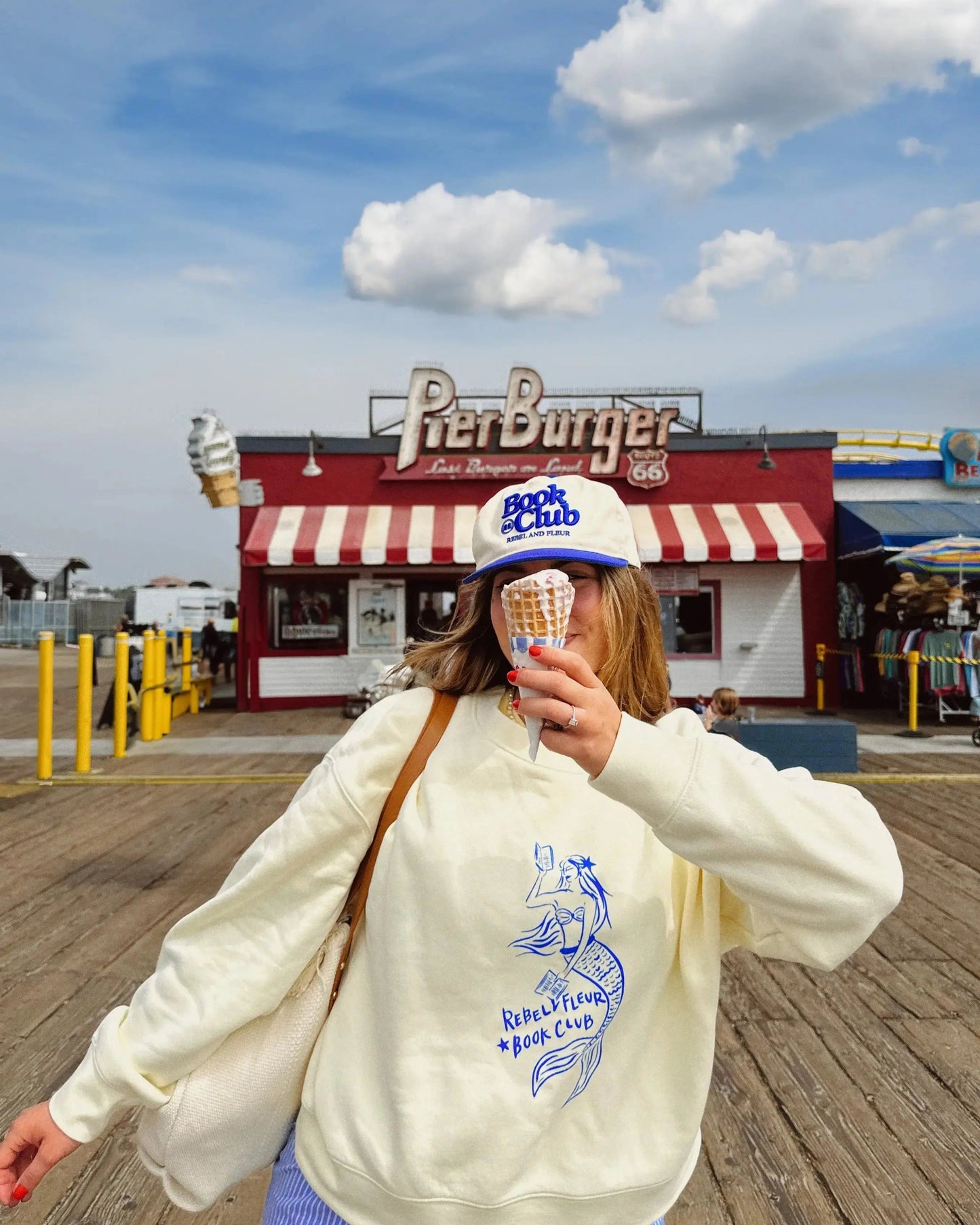 Mermaid Book Club Crewneck Rebel and Fleur