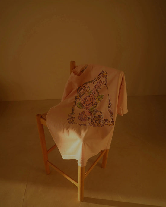 The Maiden 'Boxy' Tshirt Rebel and Fleur