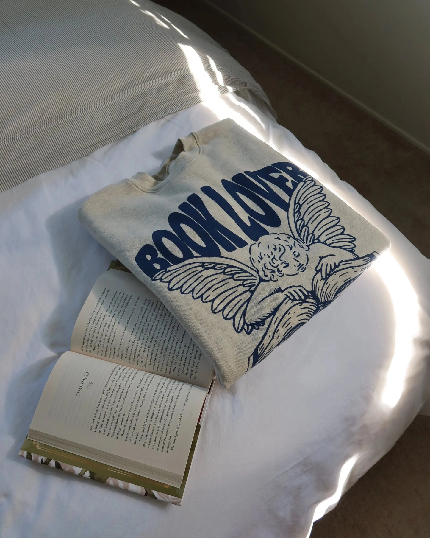 Rebel and Fleur Book Lover Sweatshirt Crewneck