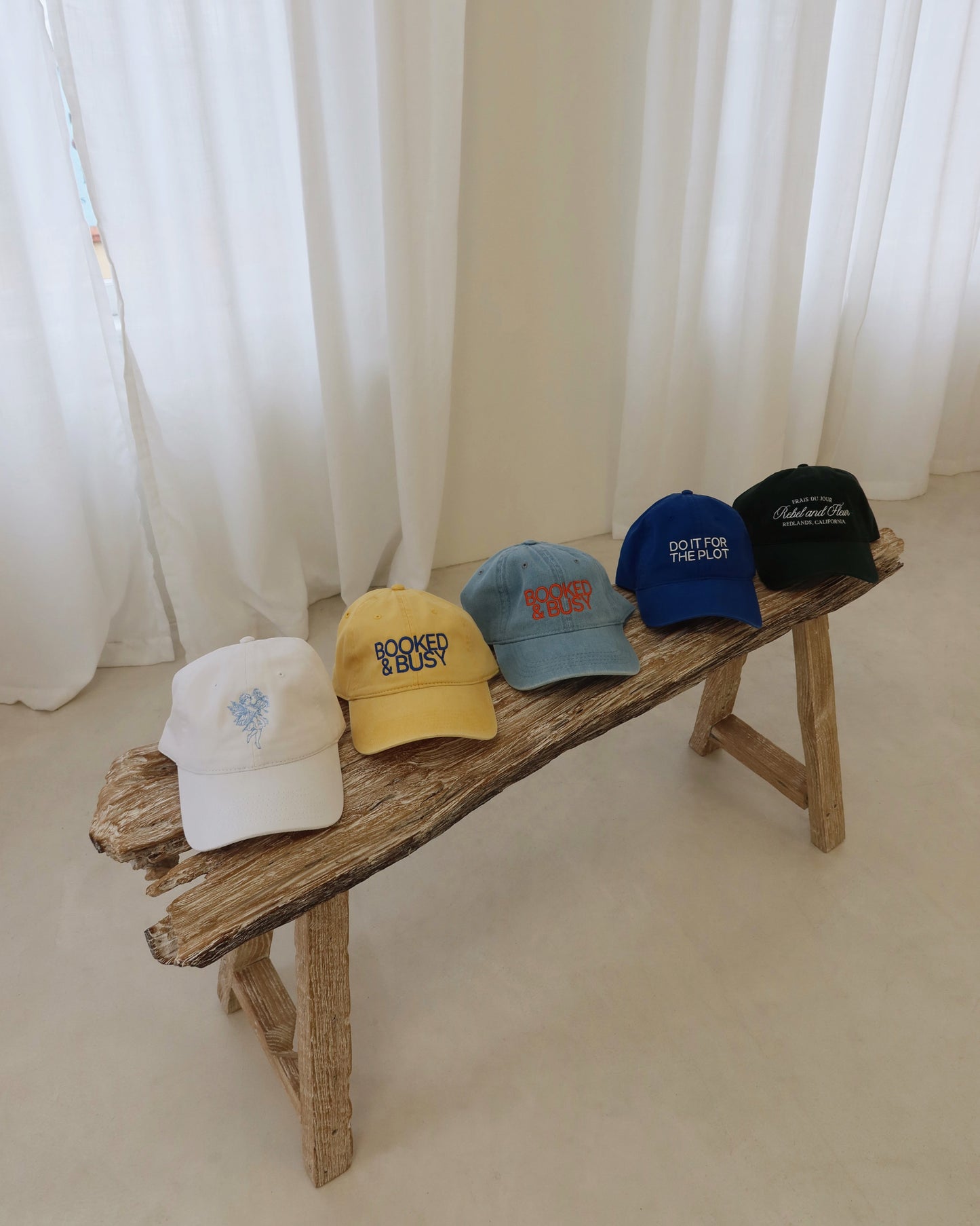 Booked and Busy Dad Hat Rebel and Fleur