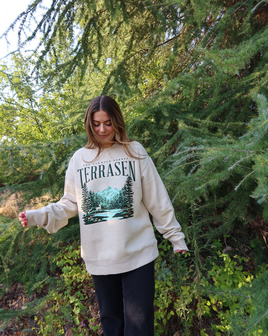 Terrasen 'Oversized' Crewneck