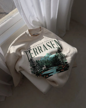 Terrasen 'Oversized' Crewneck Rebel and Fleur