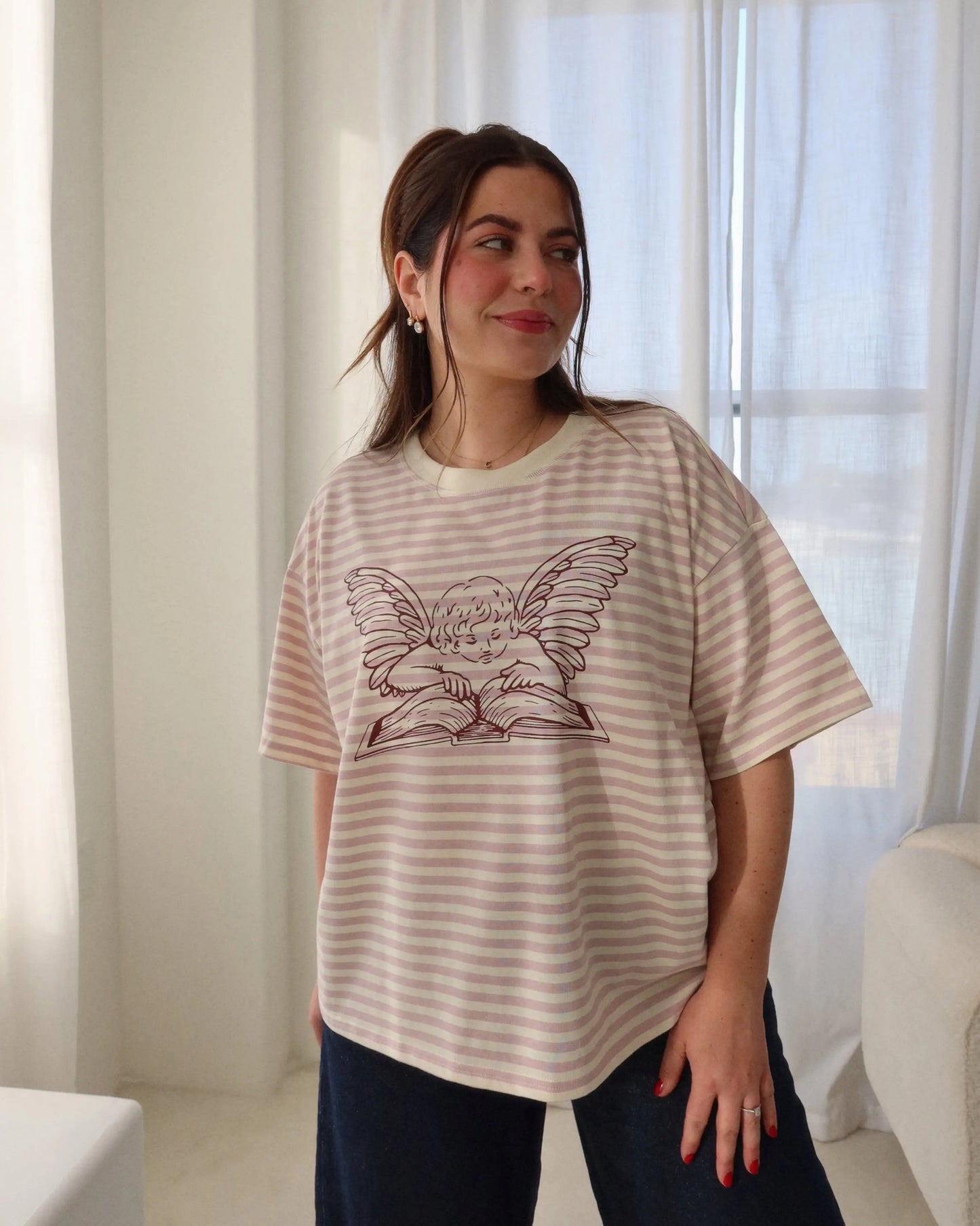 Lover Striped Tee Rebel and Fleur