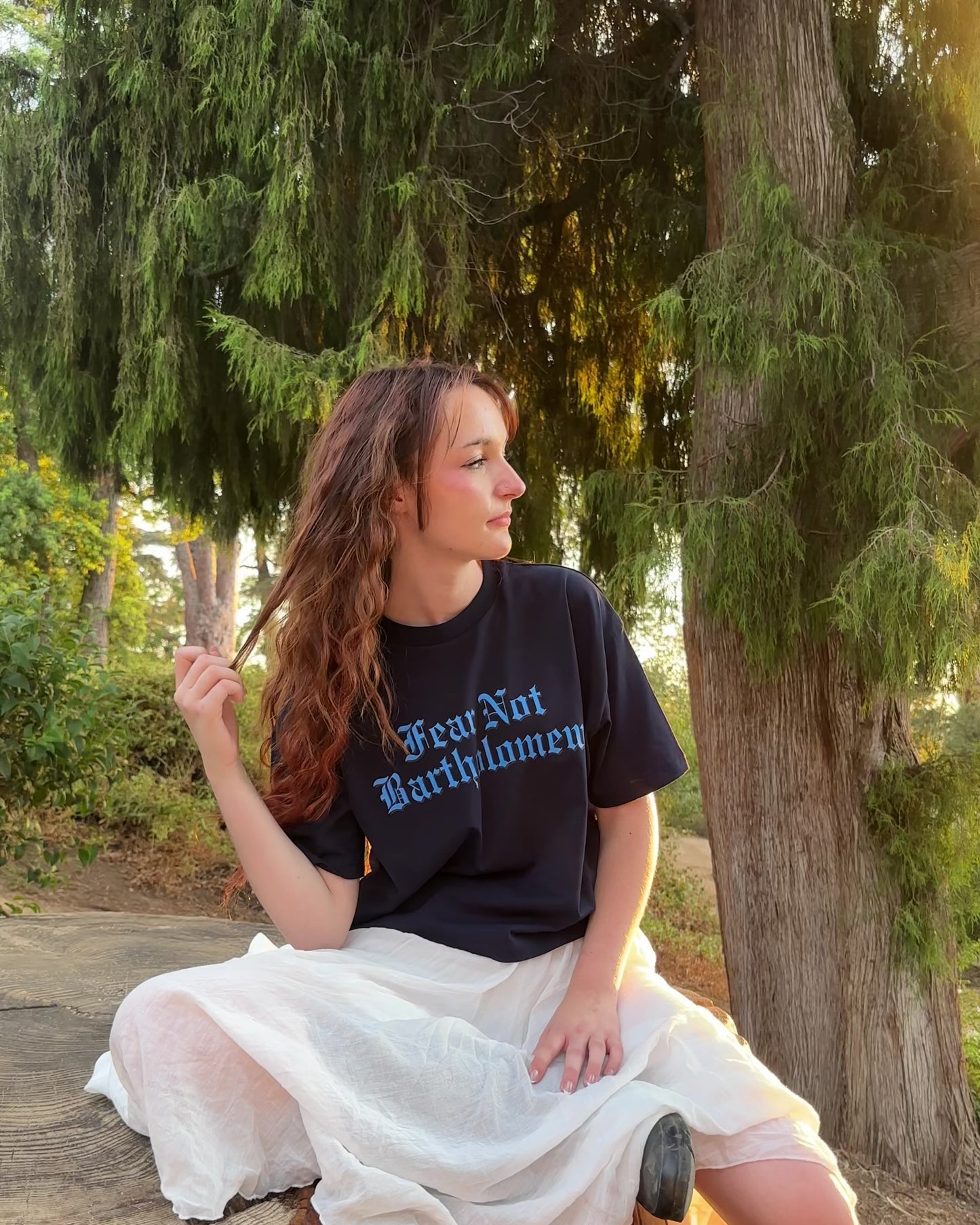 Load and play video in Gallery viewer, Fear Not Bartholomew &amp;#39;Everyday&amp;#39; Tee
