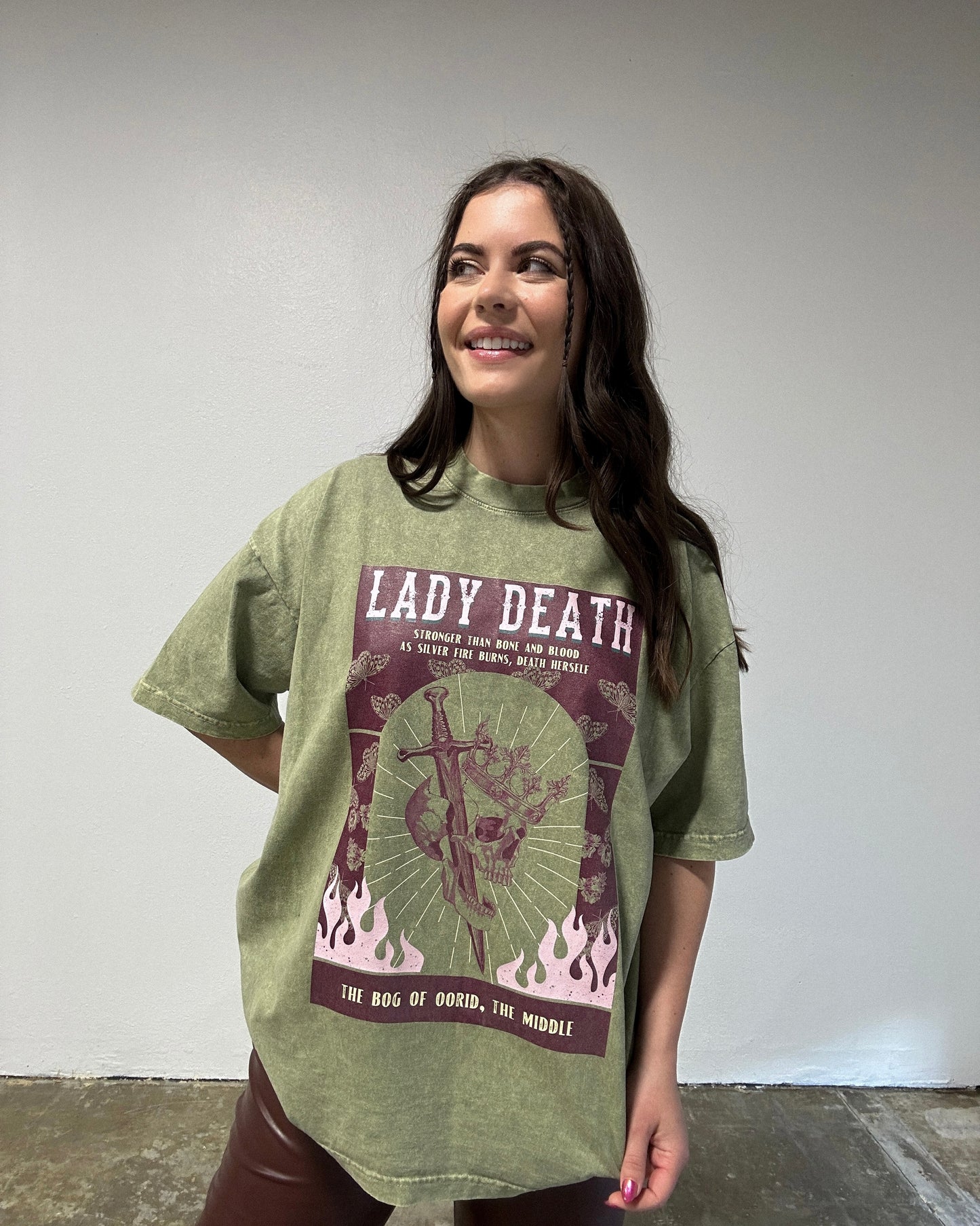 Load image into Gallery viewer, Lady Death &amp;#39;Boxy&amp;#39; T-shirt
