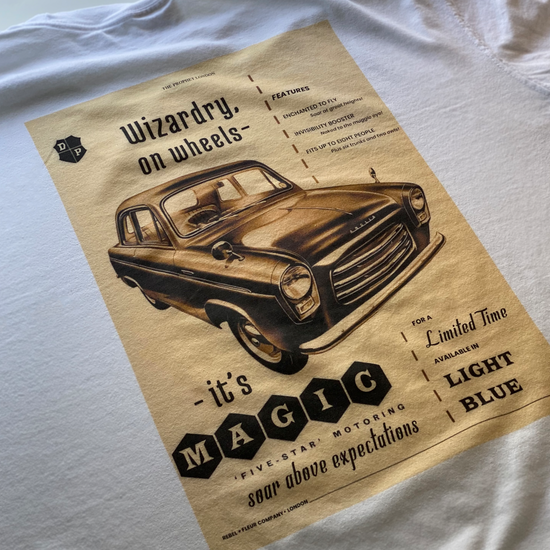 Load image into Gallery viewer, Wizardry on Wheels T-Shirt
